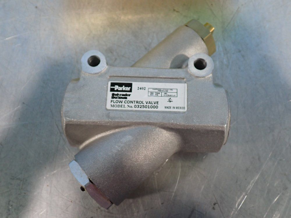 Parker 250 Psig Air / 500 Psi Hydraulic Flow Control Valves - 03250100