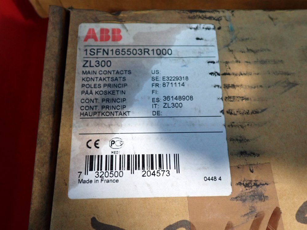 Abb Main Contact Sets - Zl300