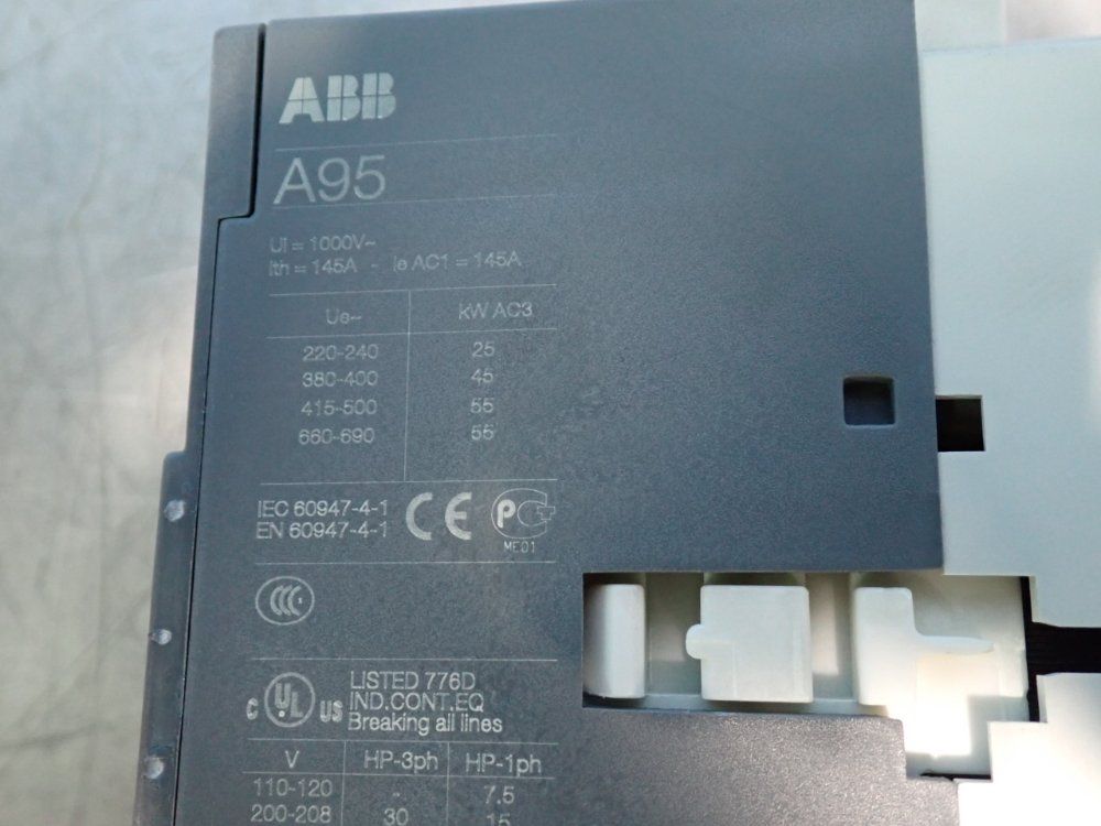 Abb 3-pole Industrial Block Contactors - A95-30-01e-84