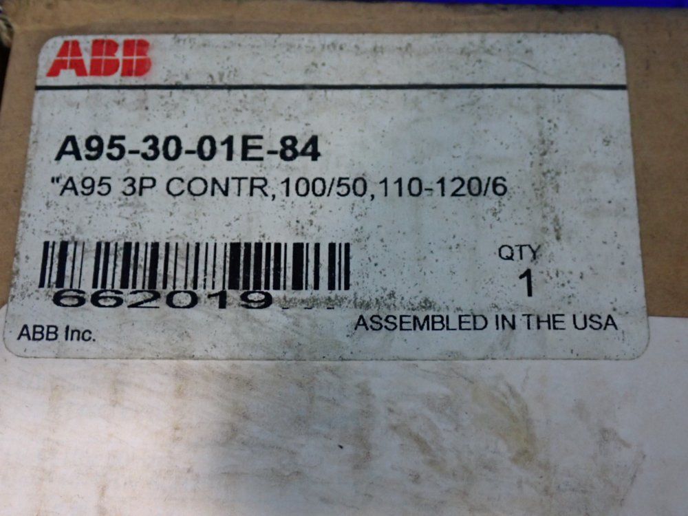 Abb 3-pole Industrial Block Contactors - A95-30-01e-84