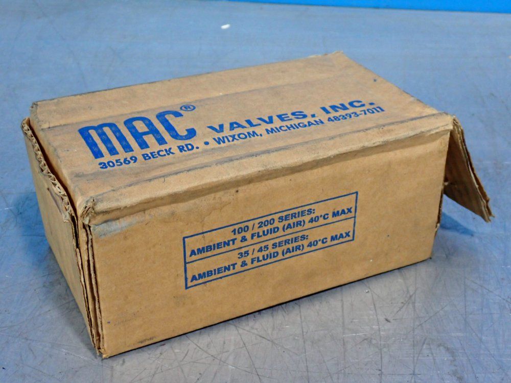 Mac Valves 150 Psi Solenoid Pilot Operated Pneumatic Spool Valve - 6311d-212-pm-501da