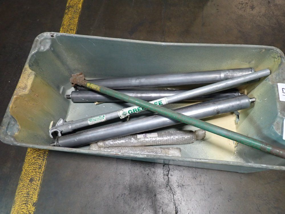 Greenlee Hickey Pipe Bender, Conveyor Roller