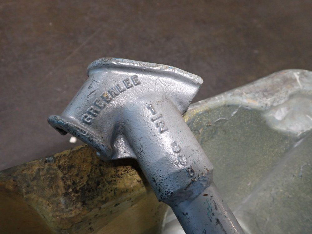 Greenlee Hickey Pipe Bender, Conveyor Roller