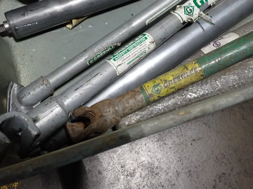 Greenlee Hickey Pipe Bender, Conveyor Roller