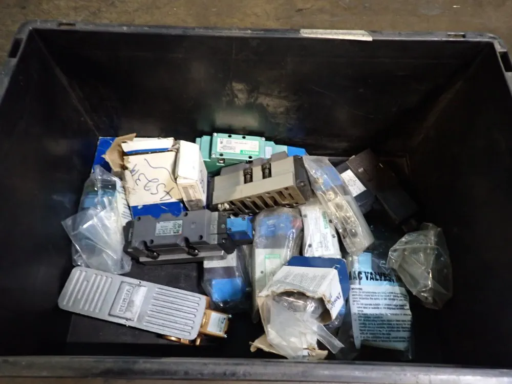 Numatics, Smc, Continental Hydraulics Pneumatic Solenoid Valve, Control Valve