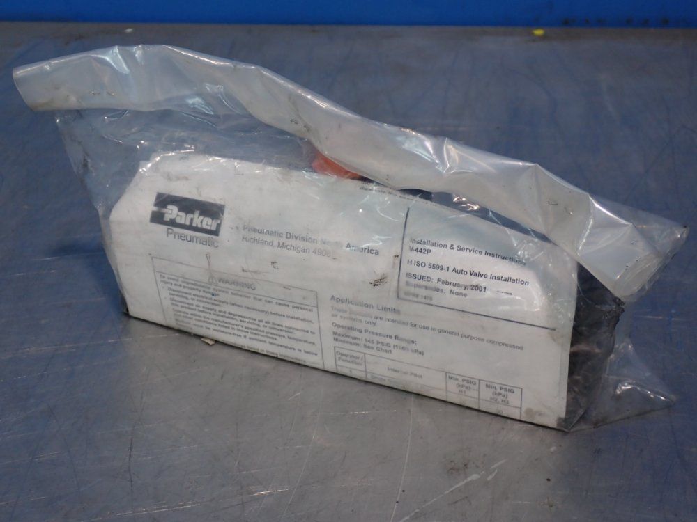 Parker 145 Psi Pneumatic Solenoid Valve - H25wxbg323000fb