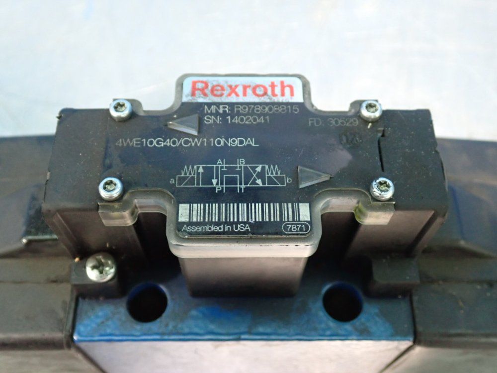 Rexroth Directional Spool Valve - R978908815