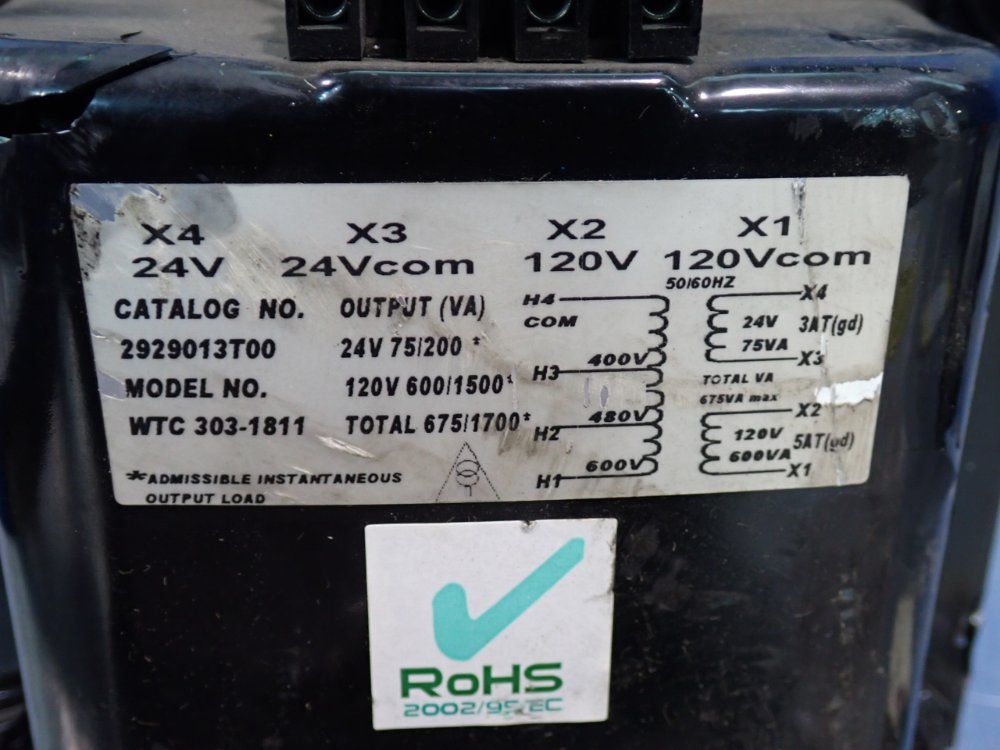 Sola Hevi-duty Control Transformer - Wtc 303-1811