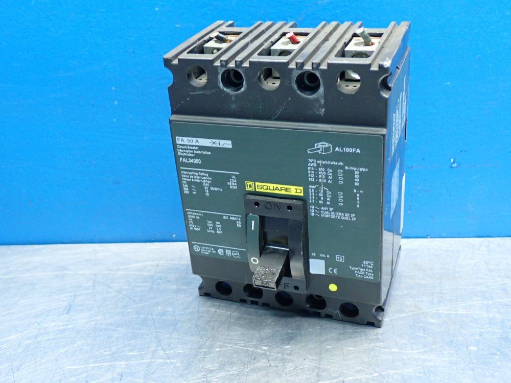 Square D Fal-series Molded Case Circuit Breaker - Fal34050