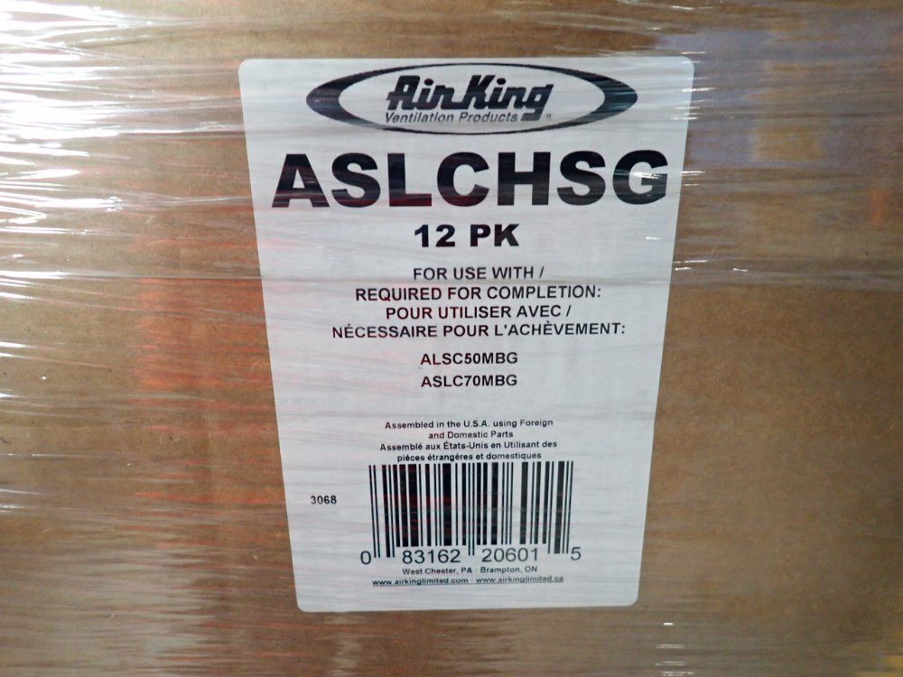 Airking, Lasko Products Rectangle Contractor Pack Housing, Blower Assembly - Aslchsg, 14 Boxes ; Lot-hecc-ak-1-46, 1 Box