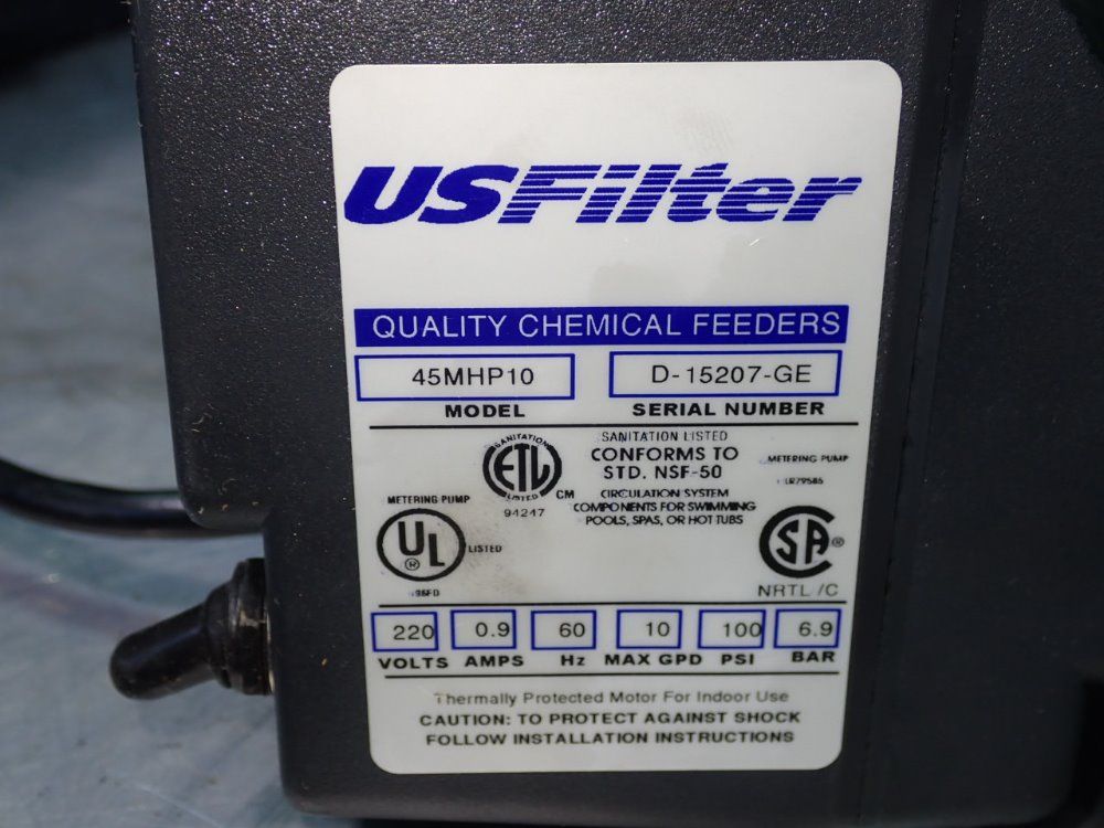 Usfilter Metering Pump - 45mhp10