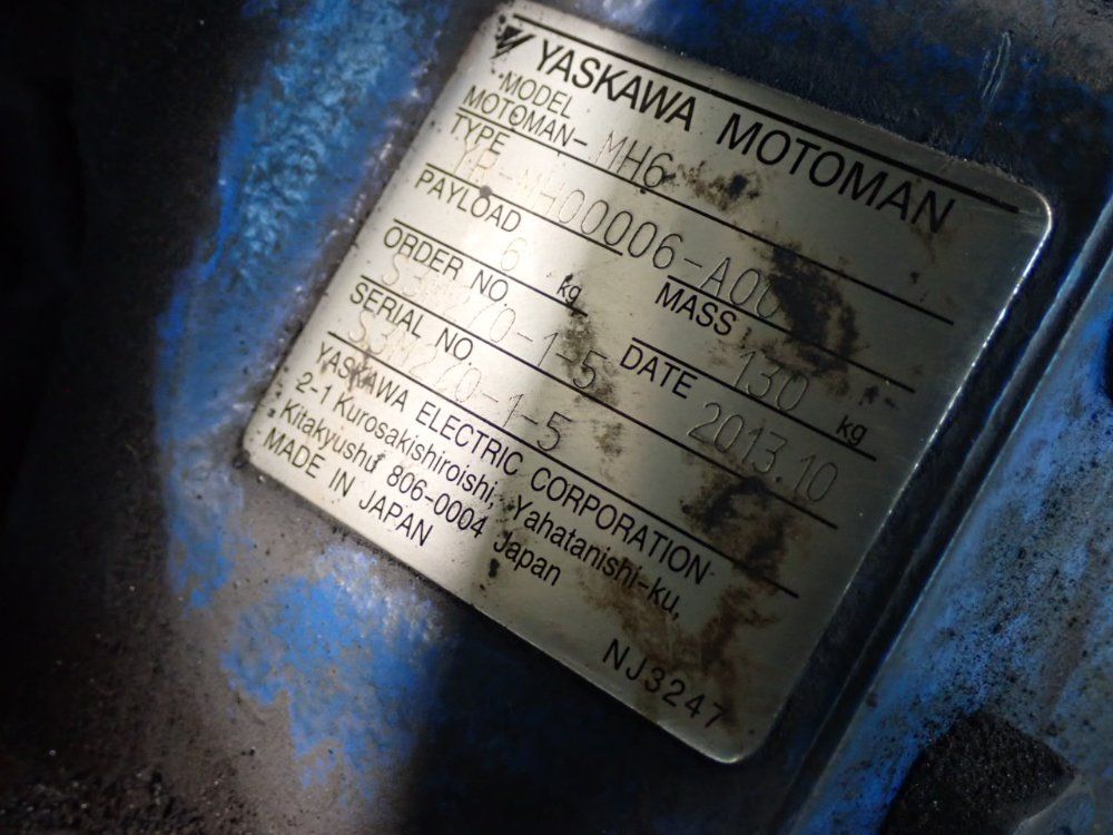 Yaskawa Motoman Robot - Mh6