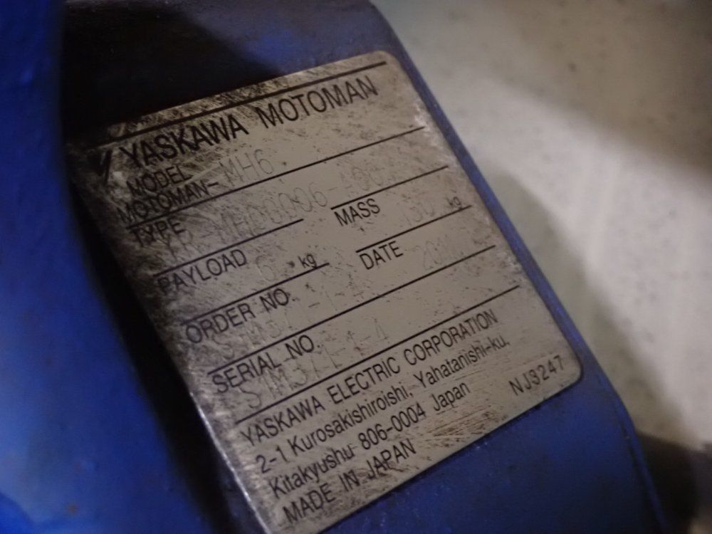 Yaskawa Motoman Robot - Mh6