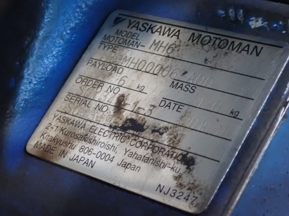 Yaskawa Motoman Robot - Mh6