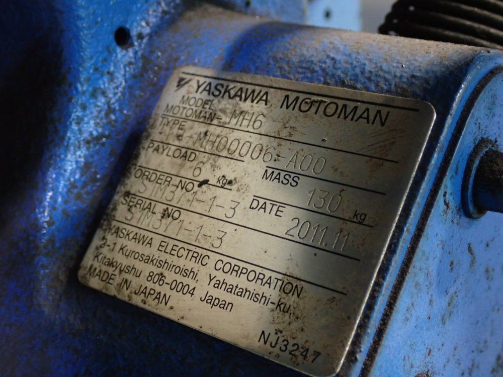 Yaskawa Motoman Robot - Mh6