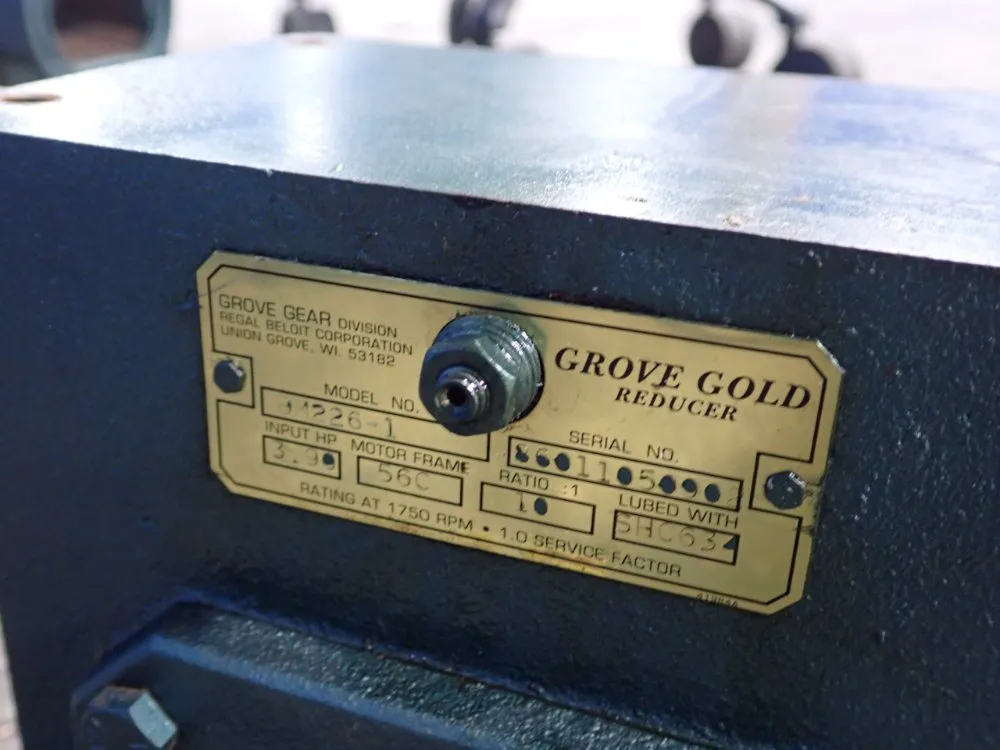 Grove Gear 3.90 Hp Gear Reducer - Bm226-1