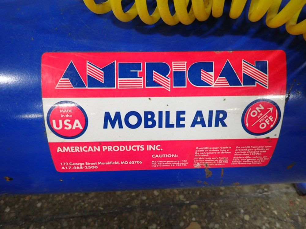 American Products Inc. 15 Gal Portable Air Tank