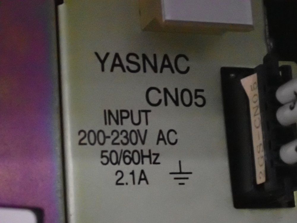 Yaskawa Electric Corporation Robot Controller Panel - Yasnac-xrc-up20