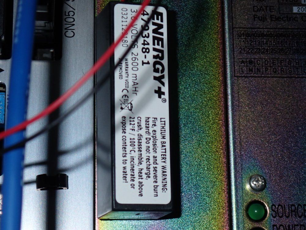 Yaskawa Electric Corporation Robot Controller Panel - Yasnac-xrc-up20