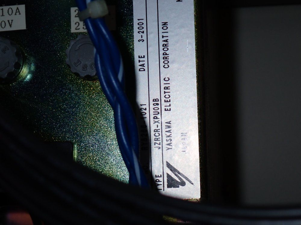 Yaakawa Electric Corporation Robot Controller Panel - Yasnac-xrc-up20