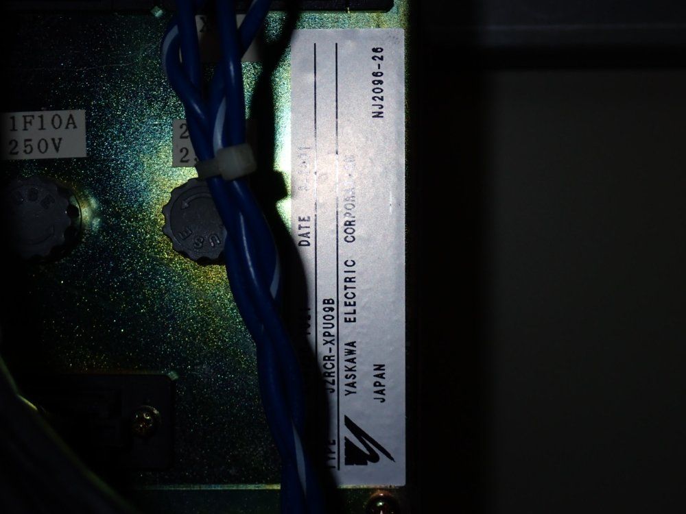 Yaskawa Electric Corporation Robot Controller Panel - Yasnac-xrc-up20