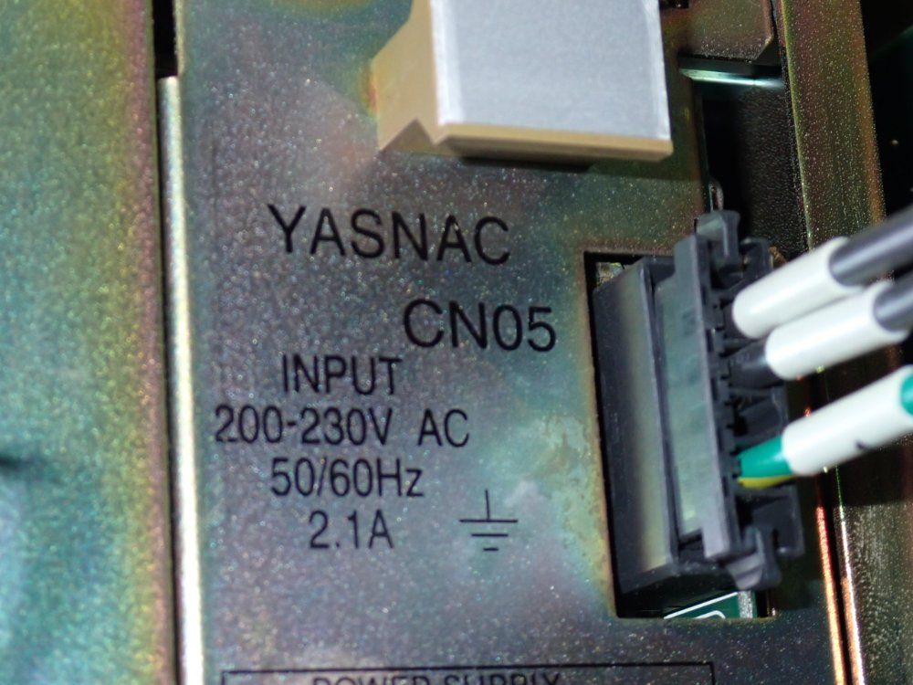 Yaskawa Electric Corporation Robot Controller Panel - Yasnac-xrc-up20