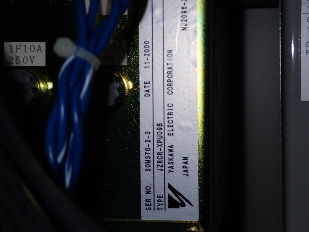 Yaskawa Electric Corporation Robot Controller Panel - Yasnac-xrc-up20