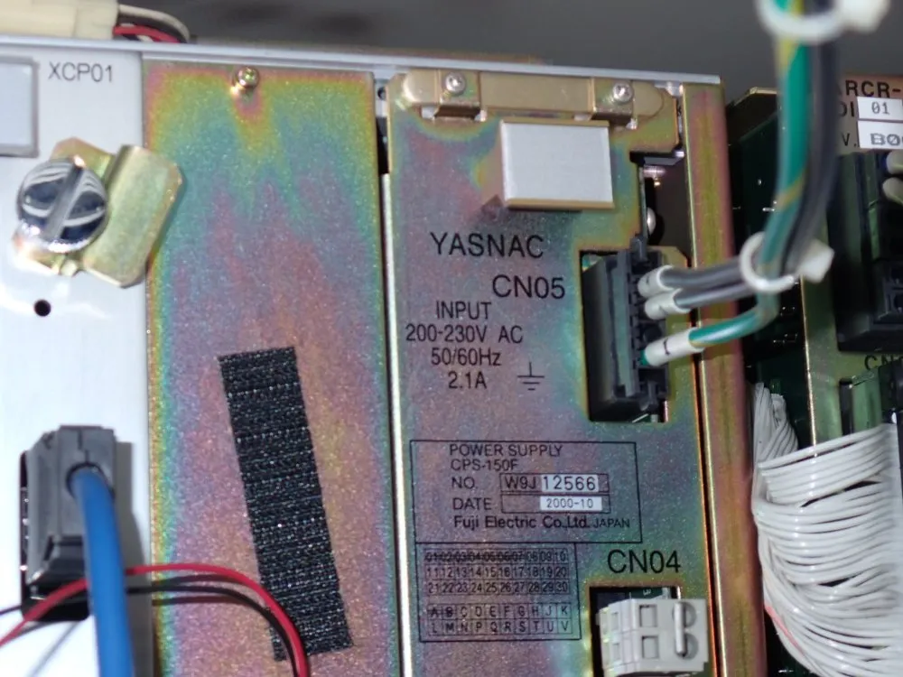 Yaskawa Electric Corporation Robot Controller Panel - Yasnac-xrc-up20