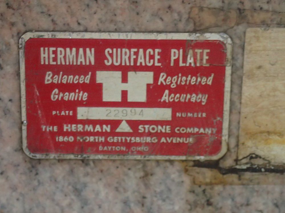 Herman Stone 18'' X 24'' X 5'' Granite Surface Plate