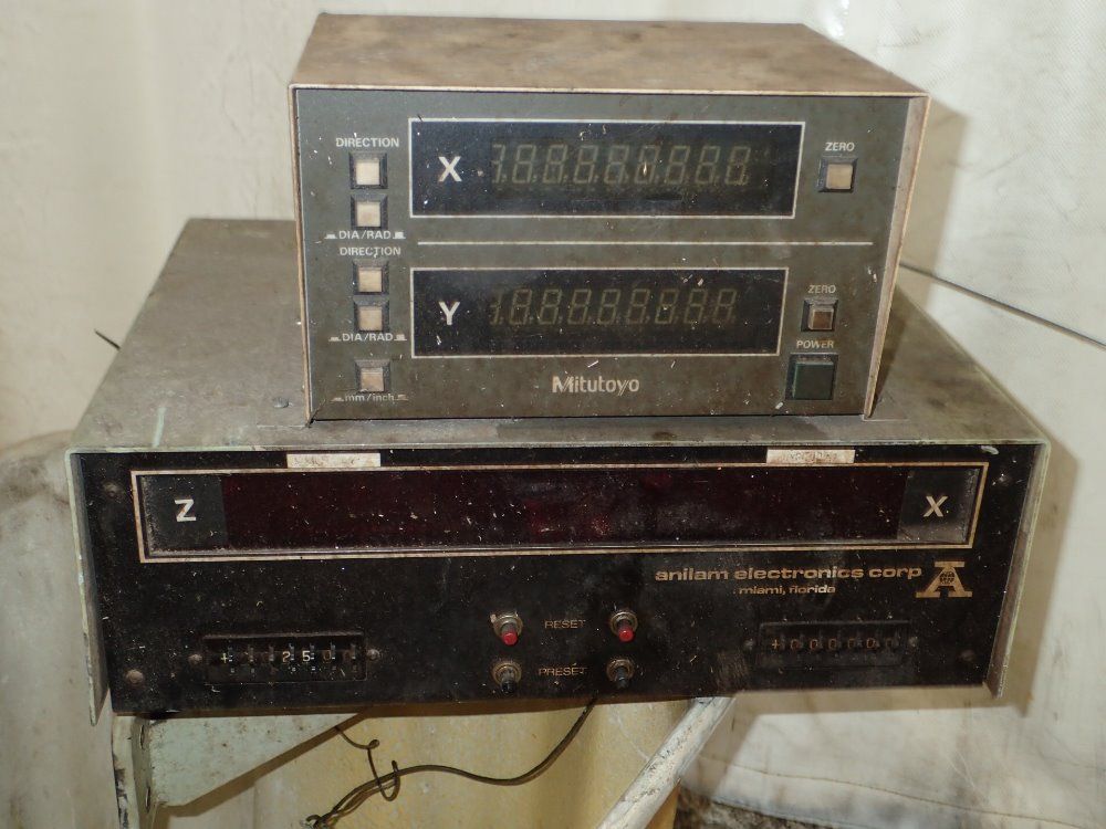 Anilam / Mitutoyo Linear Scales & Digital Read Out - Alc-3705w