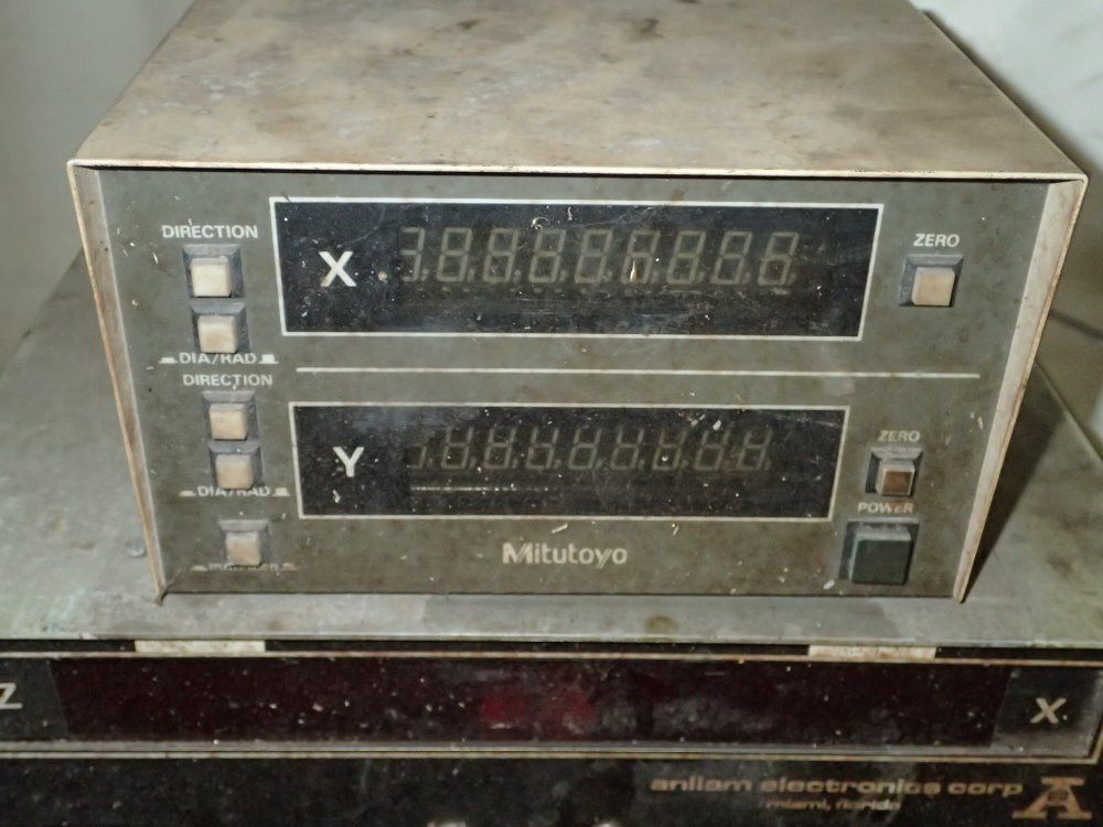 Anilam / Mitutoyo Linear Scales & Digital Read Out - Alc-3705w