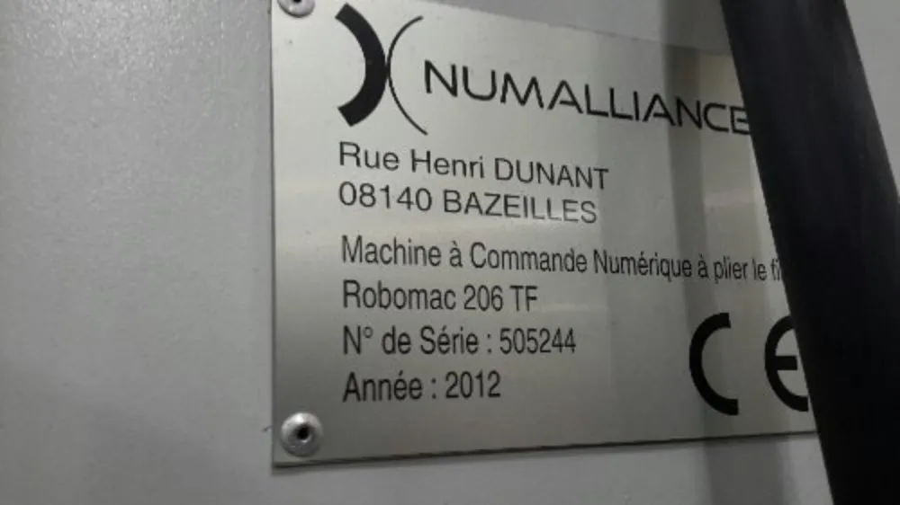 Latour Robomac 2 Mm To 6 Mm 206tf Cnc Wire Bending Machine - 206tf