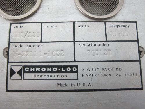 Chrono - Log Digital Clock / Timer - K-22111-1632