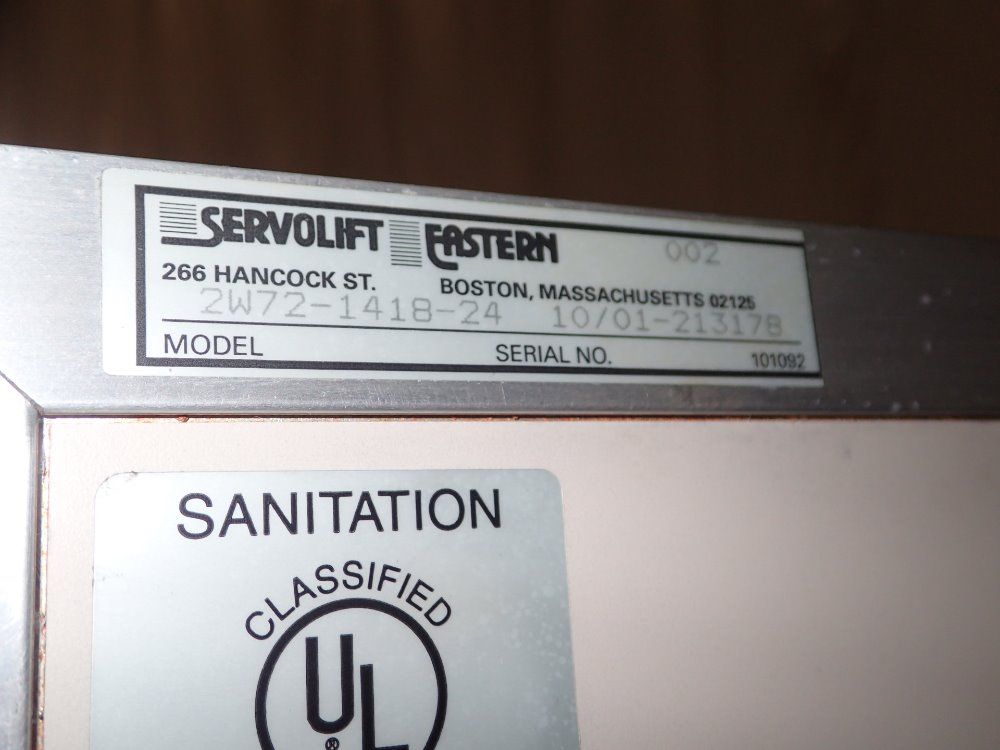 Servolift  Fastern  Aluminum Tray Cart 