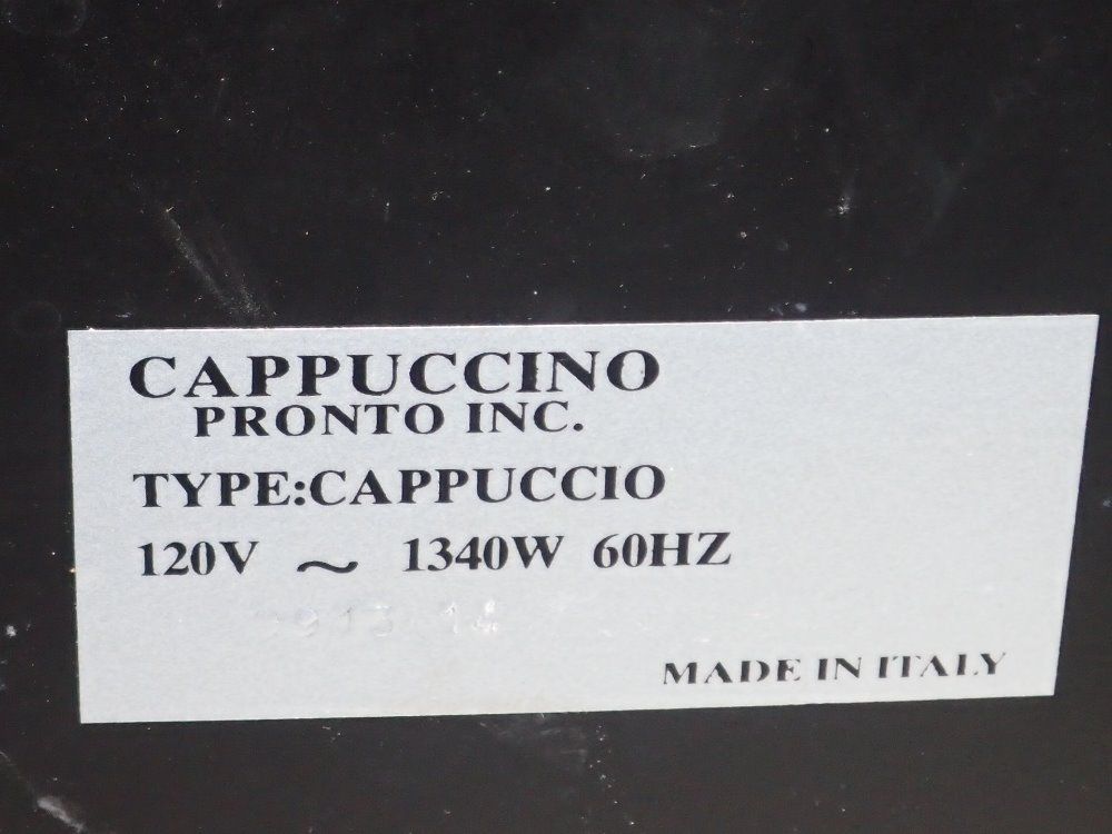 Cappuccino Pronto Coffee Machine