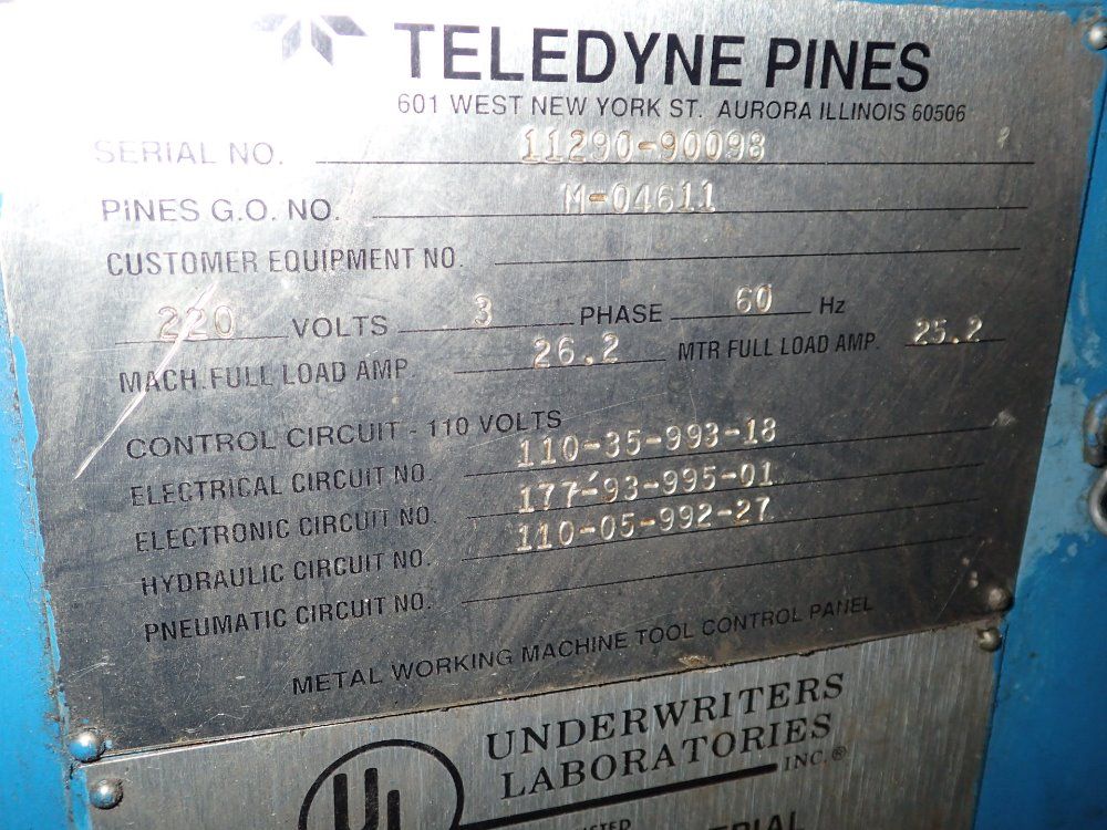 Pines / Teledyne Tube Bender