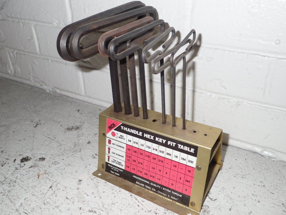 Ekland T Handle Hex Keys