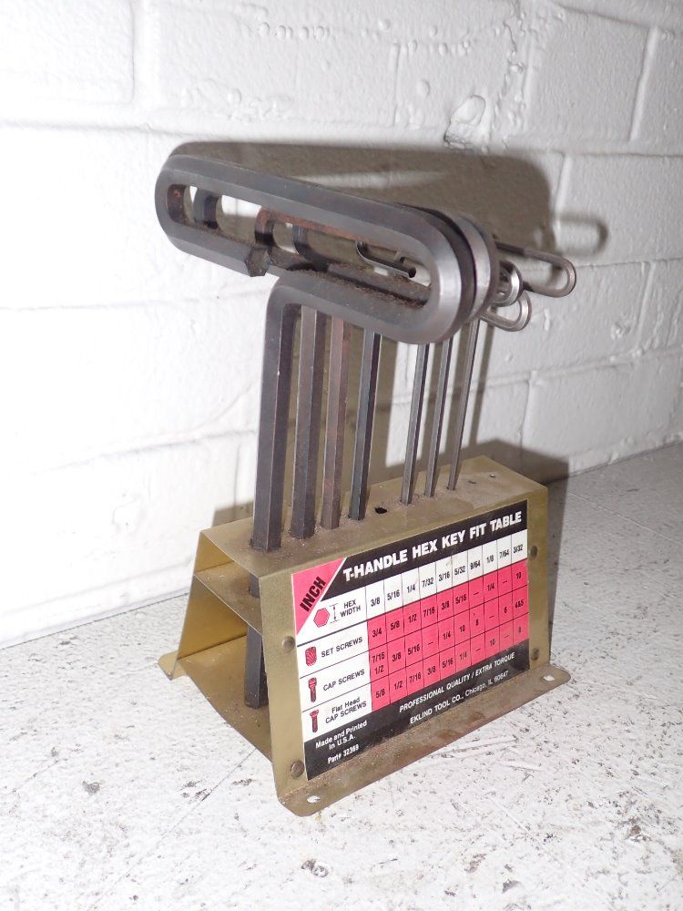 Ekland T Handle Hex Keys