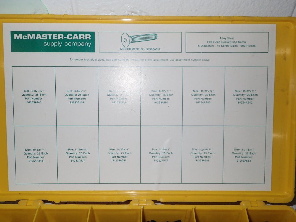 Mc Master - Carr Hex Screws