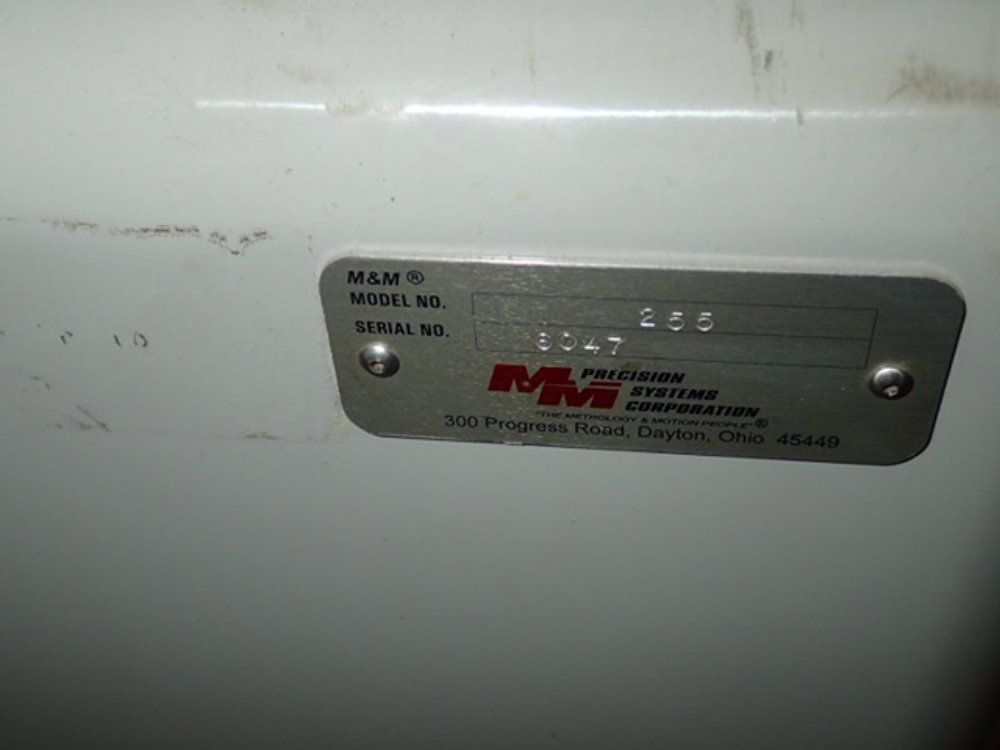 M & M Precision Systems Corp. Measuring Mnachine