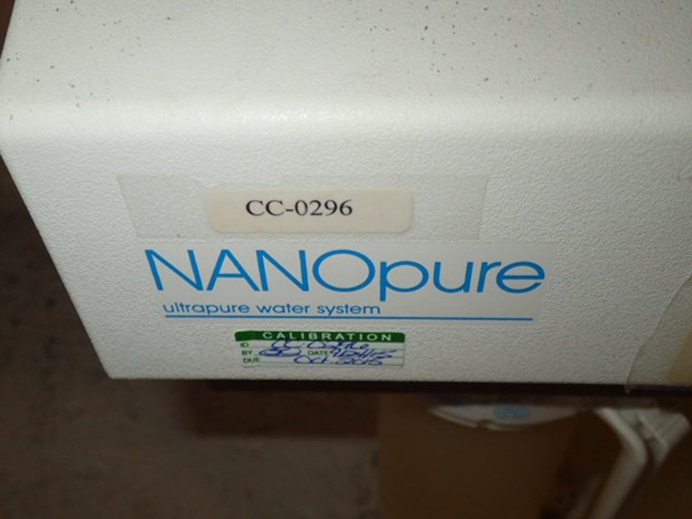 Barnstead Water Purification System