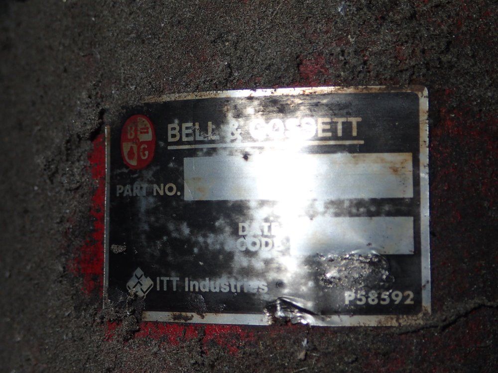 Bell & Grossett Pump