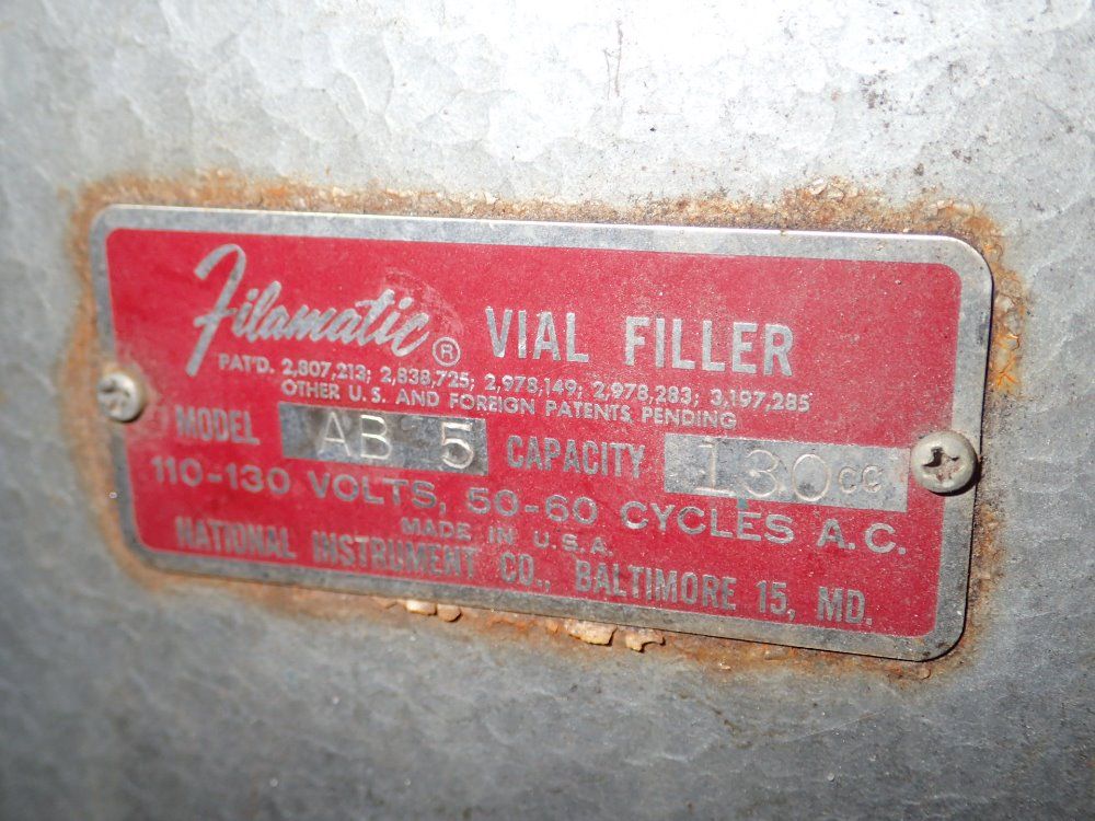 Filamitic Vial Filler