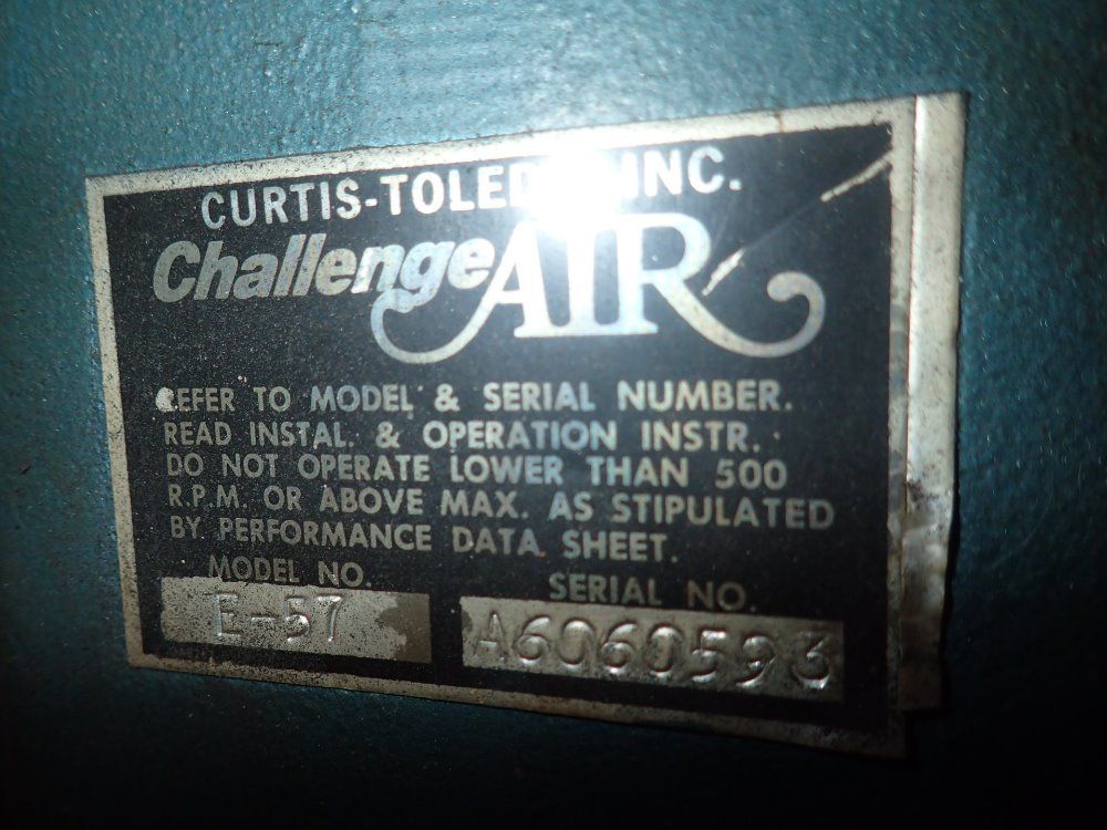 Curtis - Teledo Air Compressor