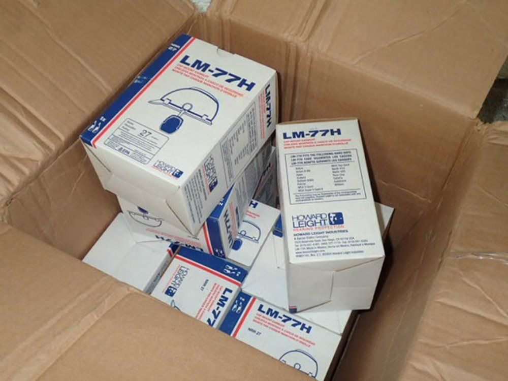 Howard Leight Cap Mount Earmuffs