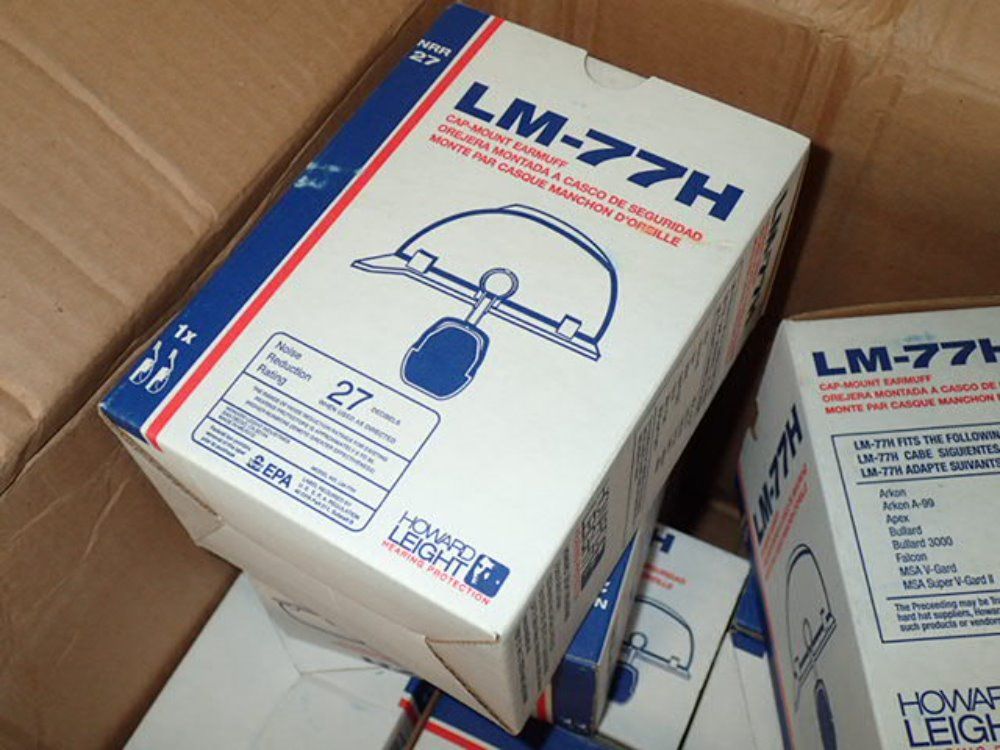 Howard Leight Cap Mount Earmuffs