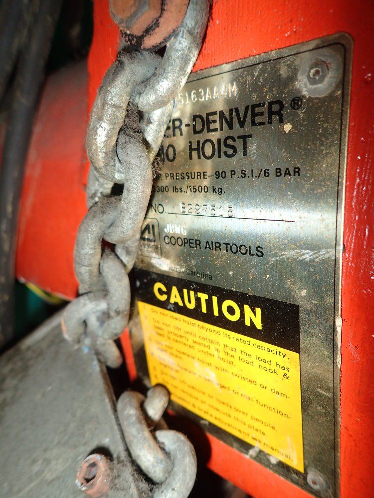 Gardner Pneumatic Hoist