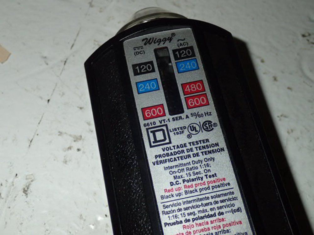 Wiggy/square D Voltage Tester