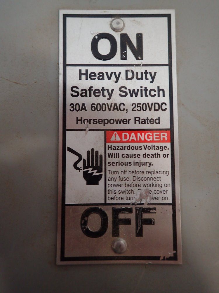 Siemens Non-fusible Disconnect