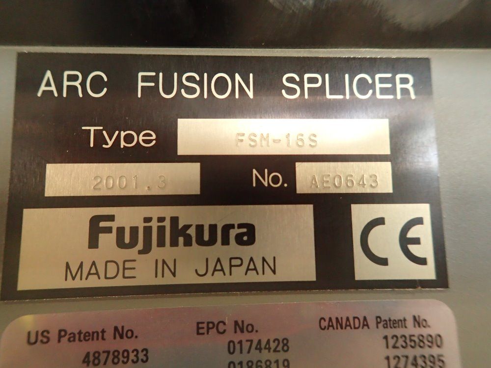 Fujikara Arc Fusion Splicer